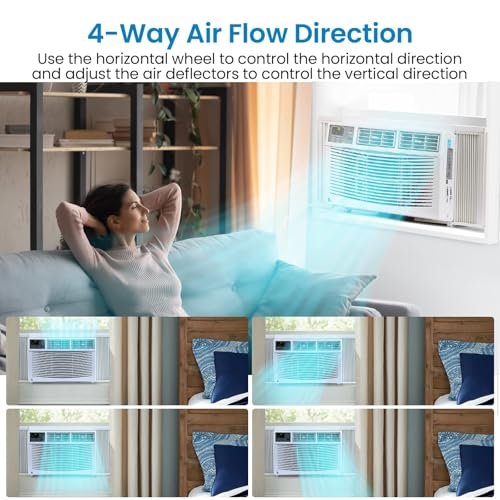 MERXENG - MERXENG 8000 BTU Window Air Conditioner – Energy Efficient